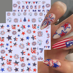 GJJBQTT size comparison of sticker sheet beside a fingernail for scale