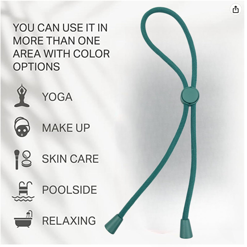 GJRR hair ties holding a bun and afro puff illustrating volume-friendly, gentle support