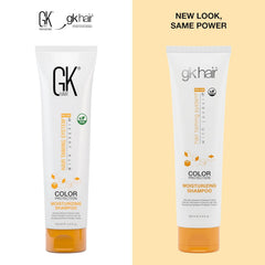 GK HAIR back label ingredients and directions for clear usage guidance