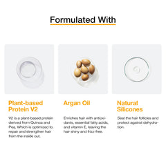 GK HAIR close-up of argan oil droplet highlighting nourishment