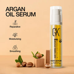 GK HAIR oil dropper closeup highlighting precise application and control