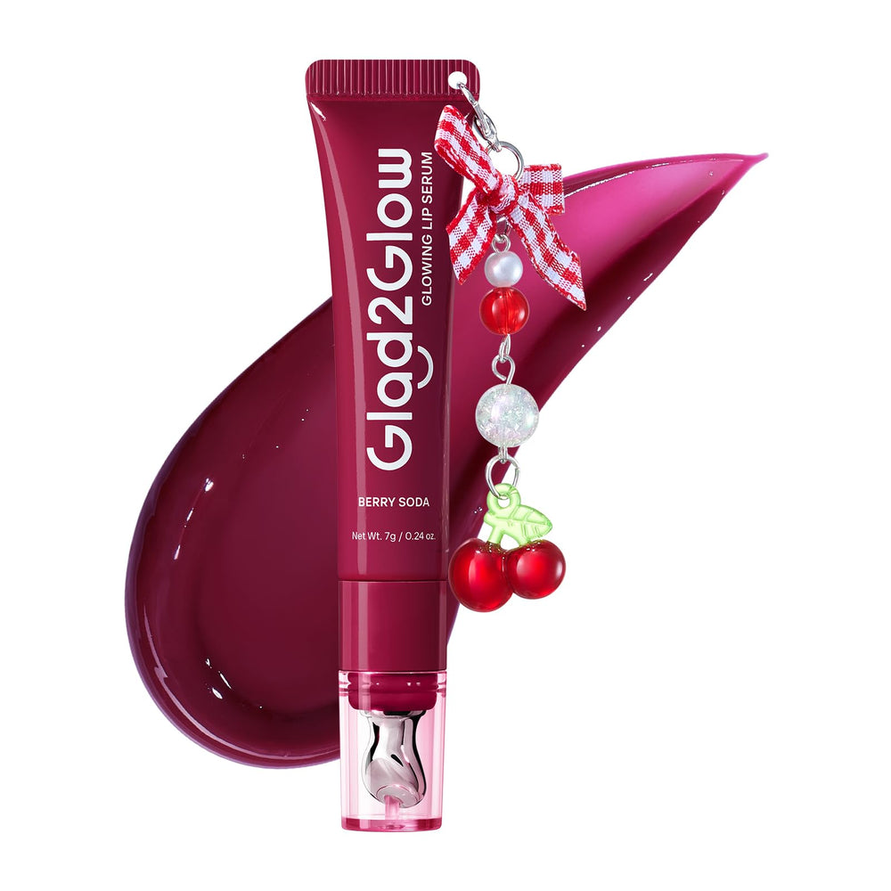 Glad2Glow front packaging showing 03 Berry and compact design for easy carry