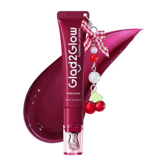 Glad2Glow front packaging showing 03 Berry and compact design for easy carry