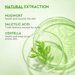 Glad2Glow rinsing mask off face demonstrating easy wash-off
