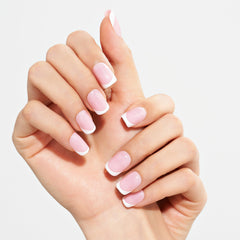 GLAMERMAID application step with glue demonstrating quick use