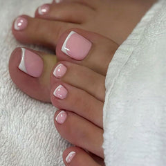 GLAMERMAID close-up of glossy tip texture emphasizing salon shine