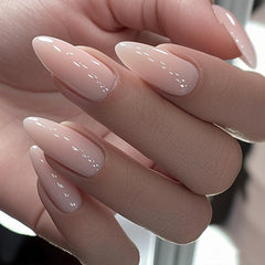 GLAMERMAID close-up glossy gel finish highlighting salon-like shine benefit