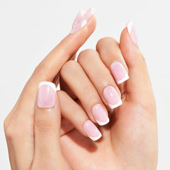 GLAMERMAID short square nail profile showing durable double structure