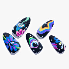 GLAMERMAID close-up of thicker fingertip for durable, chip-resistant tips