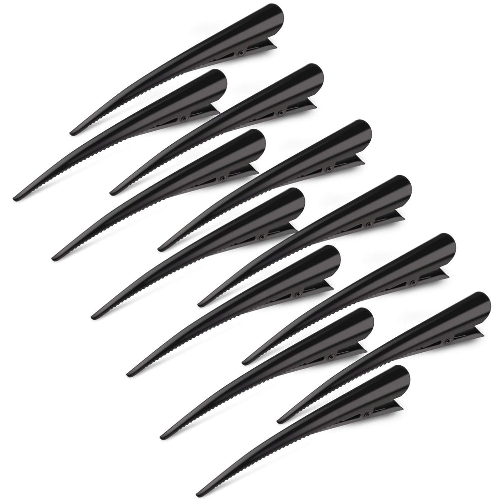 GLAMFIELDS front pack of 12 clips showing professional salon supply benefits
