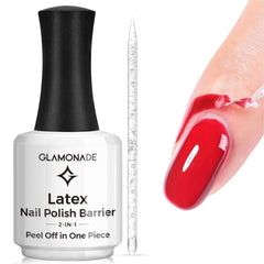 Glamonade front bottle showing 15ml portable barrier benefit