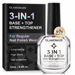 Glamonade bottle front packaging showing brand and sleek design for easy storage