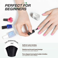 Glamonade on a vanity in a lifestyle scene for at-home salon results