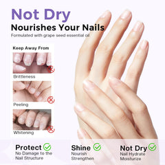 Glamonade in-use soaked cotton under foil for efficient gel removal