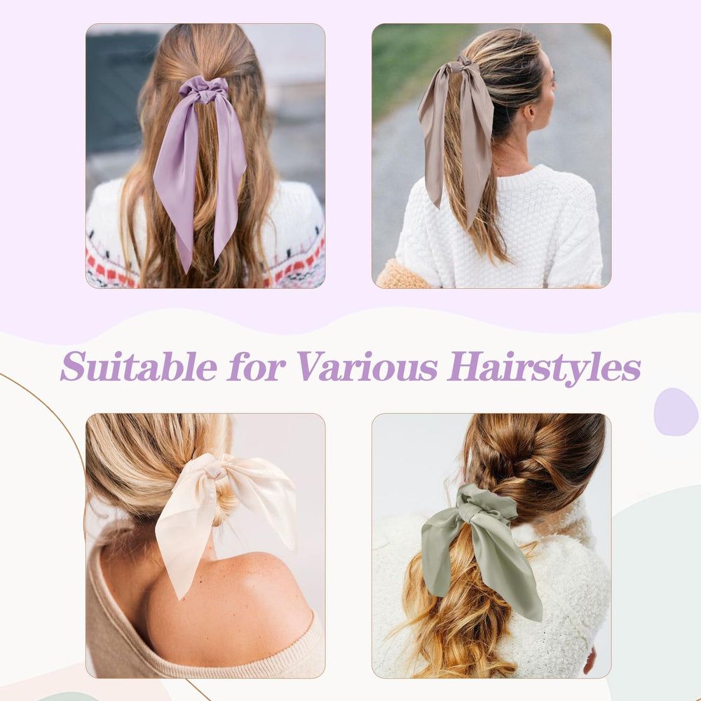 Glaudmeiss lifestyle image outdoors wearing scrunchie adding a polished accessory