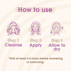 GLEOW lotion spread on forearm showing streak-free finish and buildable color