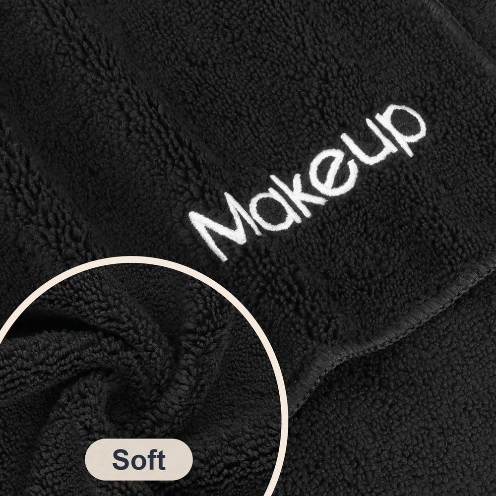 GLIMGLINT close-up of microfiber texture highlighting deep-clean and gentle exfoliation benefit