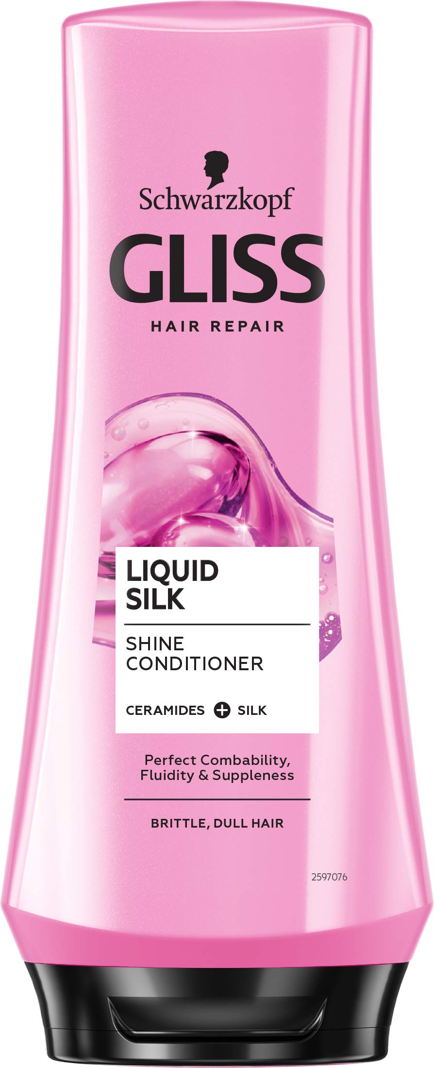 GLISS front packaging showing bottle and label, highlighting easy dispensing