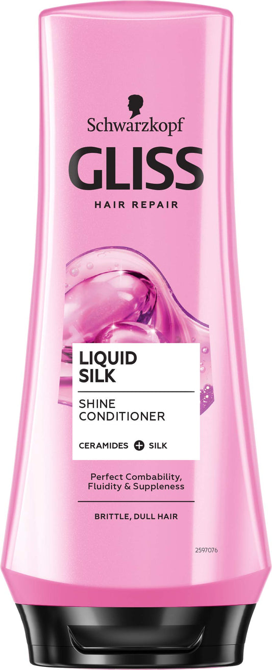 GLISS front packaging showing bottle and label, highlighting easy dispensing