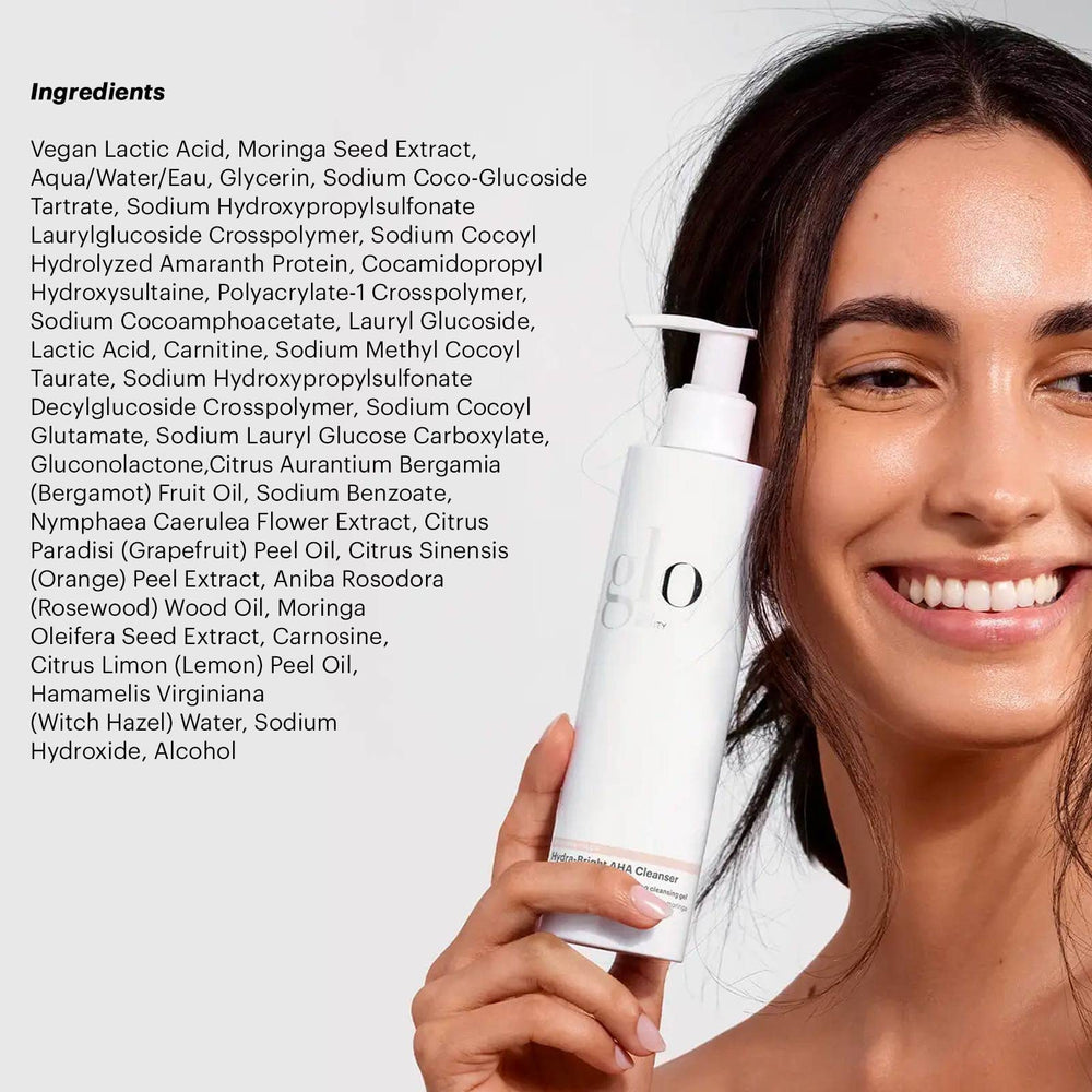 Glo Skin Beauty moringa seed extract visual highlighting antioxidant brightening benefit