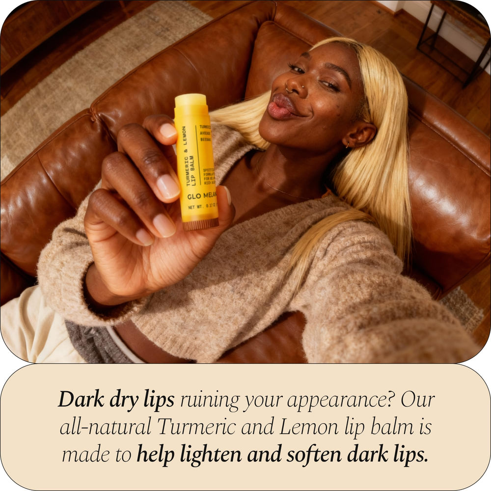 Glo Melanin label close-up, displays ingredient focus and clean formula