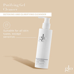 Glo Skin Beauty label close-up showing active ingredients and ingredient transparency