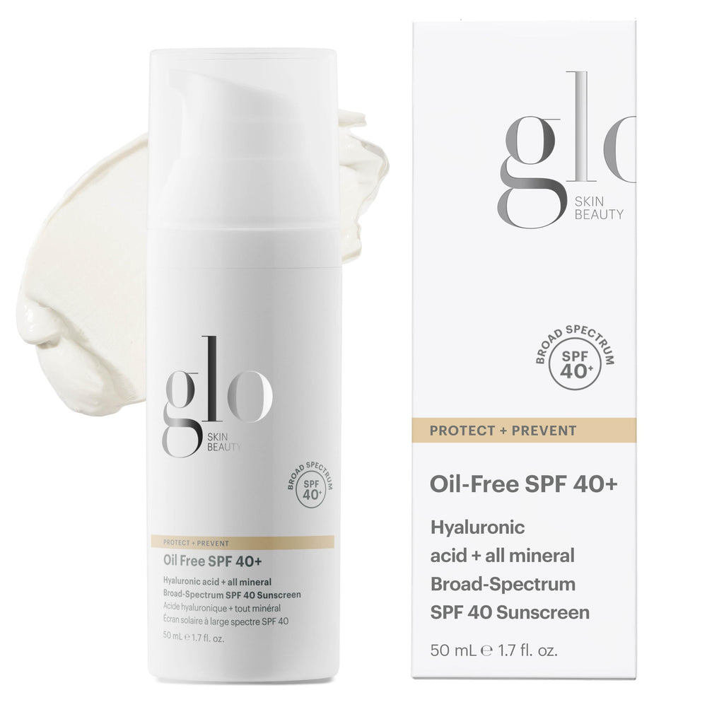 Glo Skin Beauty front tube showing product branding and size, convenient travel benefit