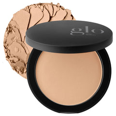 glo skin beauty compact front view shows polished packaging and portability benefit