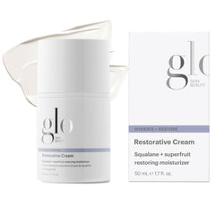 Glo Skin Beauty front jar showing packaging and rich hydration benefit