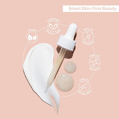 Glo Skin Beauty cream dispensed close-up highlighting smooth spreadability