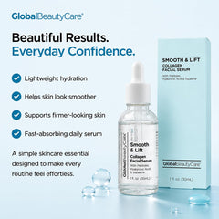Global Beauty Care product label close-up showing active ingredients list for informed purchase