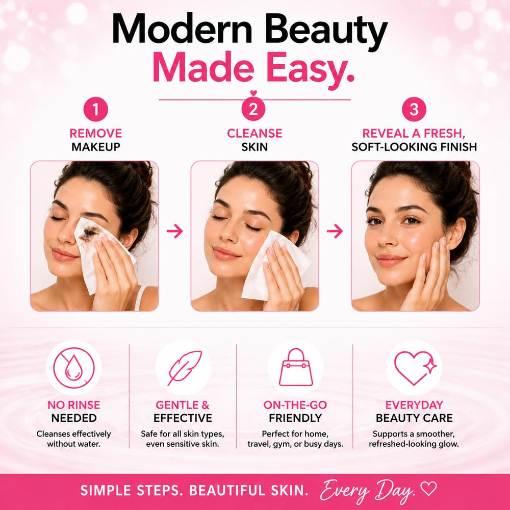 Global Beauty Care travel pack inside handbag for on-the-go refreshment