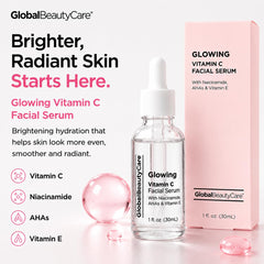 Global Beauty Care dropper dispensing serum illustrating easy application