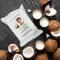 Global Beauty Care towelettes on bathroom counter showing everyday skincare ease