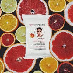 Global Beauty Care travel pouch with wipes emphasizing portability and on-the-go use