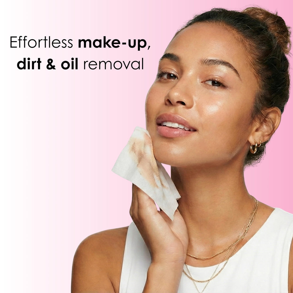 Global Beauty Care close-up of soft wipe texture for delicate cleansing