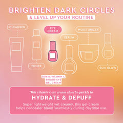 Glow Recipe ingredient jar close-up highlighting vitamin C encapsulation benefit