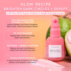 Glow Recipe texture close-up of gel-cream showing fast absorbing finish