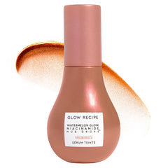 Glow Recipe Hue Drops front bottle showing label and warm tint for instant glow