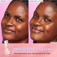 Glow Recipe kit contents flatlay showing both travel-sized products