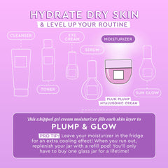 Glow Recipe three plum extracts and fruit visuals indicating antioxidant-rich nourishment