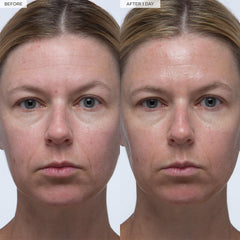 Glow Recipe gel-serum texture on fingertip showing lightweight hydration and smooth spreadability