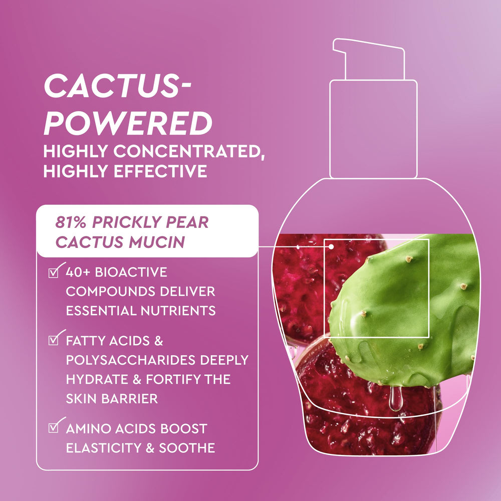 Glow Recipe bottle in hand displaying 40ml scale for size and travel convenience
