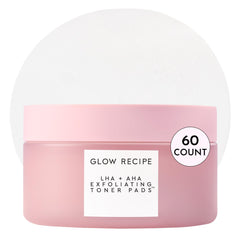 Glow Recipe front packaging showing jar and key benefits for travel convenience