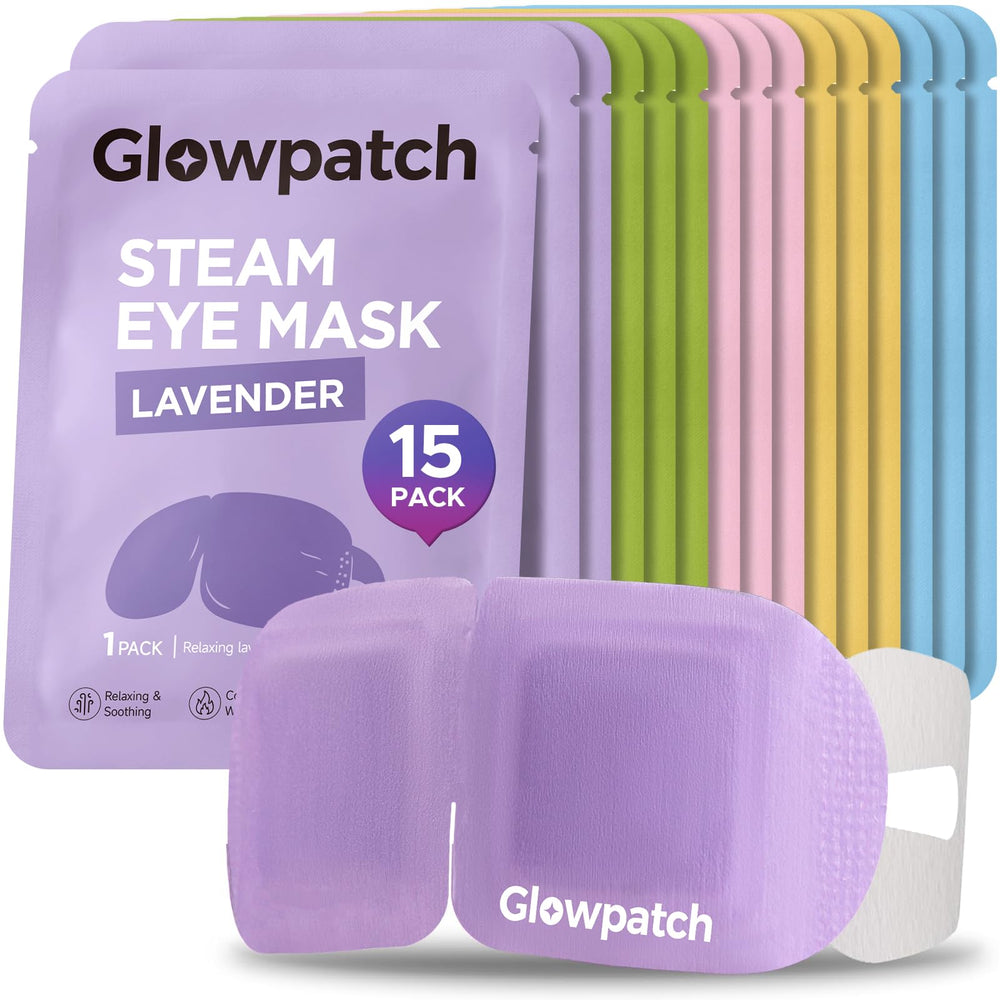 Glowpatch front packaging showing 15-pack and variety for convenient gifting