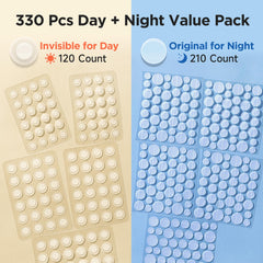 Glowpatch size variation sheet displaying 8mm to 14mm options for correct fit