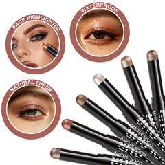GLSFACE application on inner eye corner showing brightening benefit