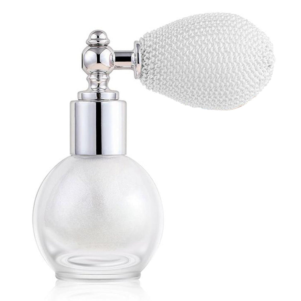 GLSFACE bottle front view showing pearlescent highlighter spray benefit