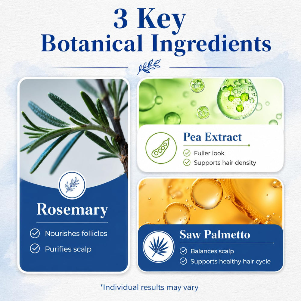 Gluvelessia ingredients label close-up showing botanical list and clean formulation