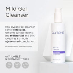 GLYTONE pump dispensing creamy texture, demonstrates smooth spreadability benefit
